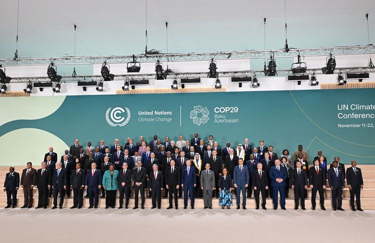 Leaders at COP29